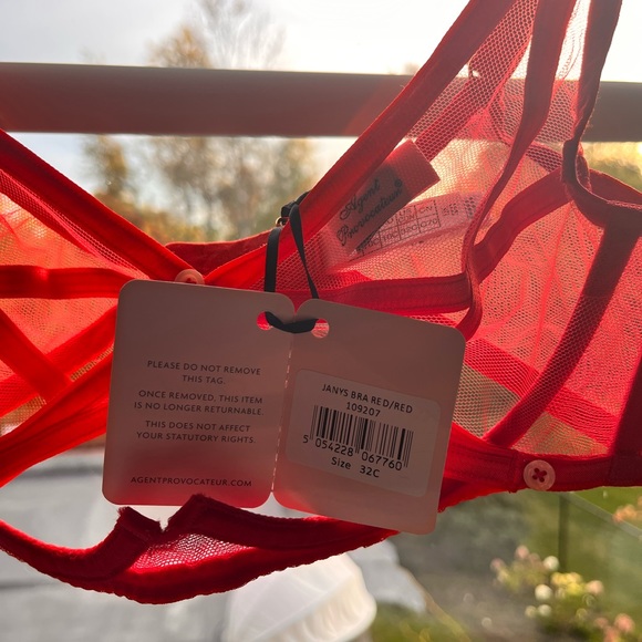 Agent Provocateur red bra - Picture 2 of 7